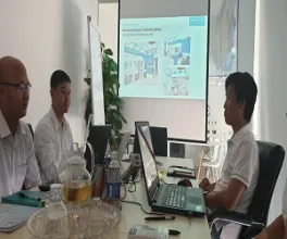 Buổi làm việc giữa CT CP Kỹ thuật Bình Sơn và CT Hisense Hitachi Việt Nam